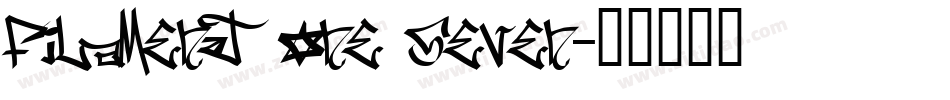 Filament One Seven字体转换